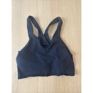 Alo Airbrush Real Bra Tank Black Size Small
